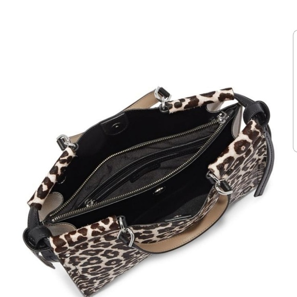 🆕️Calvin Klein leopard print satchel - Picture 2 of 8